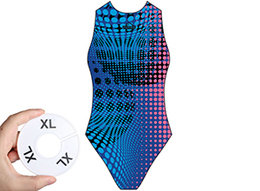 Waterpolo badpak XL (D40=FR42)