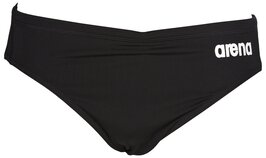 Arena M Solid Brief black/white 100