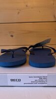 Opruiming showmodel Beco teenslippers donkerblauw maat 40-41 op=op