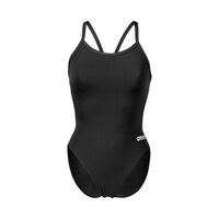 Arena W Team Swimsuit Challenge Solid black-white 32