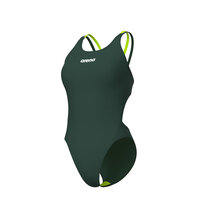 Arena W Swimsuit Tech Multi Solid dark-sage/artic-lime 34