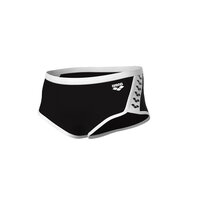Arena M Icons Swim Low Waist Short Solid black-white 80
