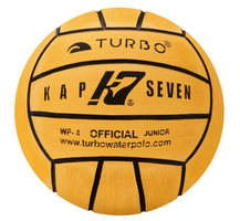 Waterpolobal training TURBO KAP7 Junior SIZE 4 Yellow (niet officieel in Nederland) op=op