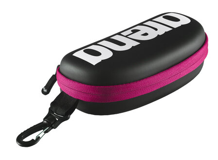 Arena Goggle Case black-white-fuchsia