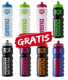 Actie gratis bidon Arena zwemtas Team Duffle 40 team-black-melange