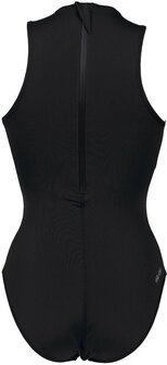 Arena W Team Swimsuit Waterpolo Solid black-white 32