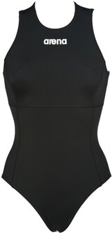 Arena W Team Swimsuit Waterpolo Solid black-white 32