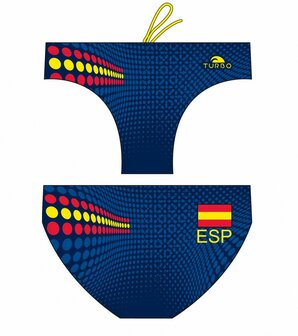Special Made Turbo Waterpolo broek SPAIN 2016 Blue 