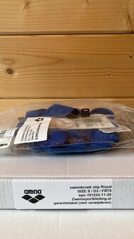 opruiming Showmodel Arena (SIZE S) M Team Swim Briefs Solid royal-white FR75/D3/S