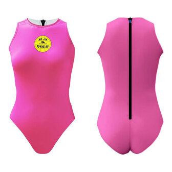  opruiming showmodel Turbo (SIZE 3XL) Waterpolo badpak basic pink FR46/D44/3XL 