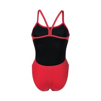Arena W Team Swimsuit Challenge Solid red-white 36