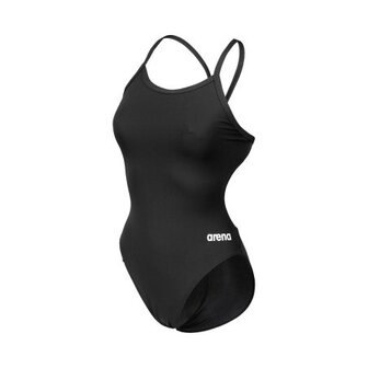 Arena W Team Swimsuit Challenge Solid black-white 32