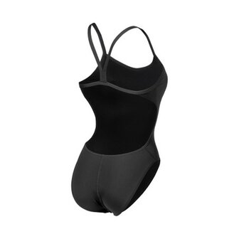 Arena W Team Swimsuit Challenge Solid black-white 44