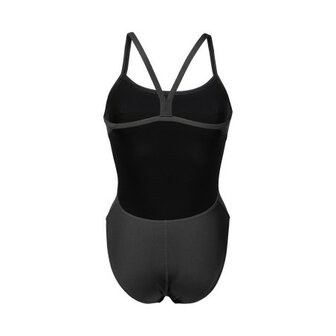 Arena W Team Swimsuit Challenge Solid black-white 44