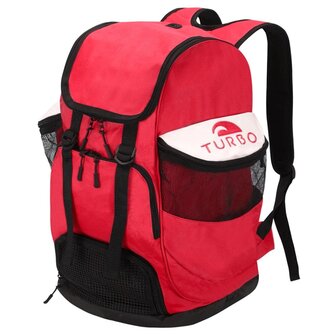 Turbo Waterpolo Luxe Rugzak Draco Red 30L