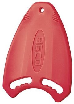 BECO Zwemplankje Hydronamic, 43x30x2,5 cm, rood