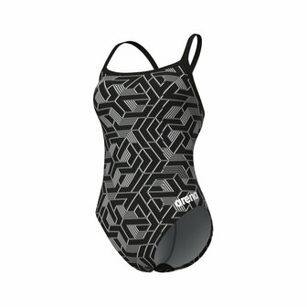 Arena W Escape Swimsuit Challenge Back black/team-black 32