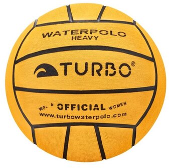 Turbo Waterpolobal (size 4) dames verzwaard (800gram)
