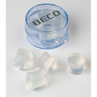 BECO Silicone oordopjes Flex, in opbergdoosje