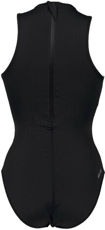 Arena W Team Swimsuit Waterpolo Solid black-white 32