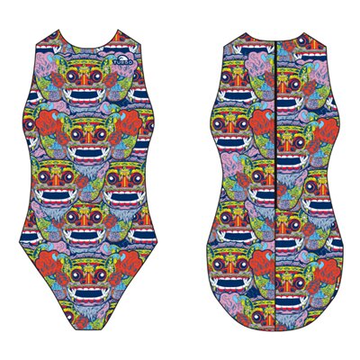 Special Made Turbo Waterpolo badpak Bali Tribal 