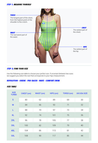 magazijnopruiming Turbo (SIZE M) Sportbadpak Light FR38/D36/M