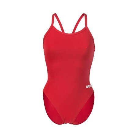 Arena W Team Swimsuit Challenge Solid red-white 40