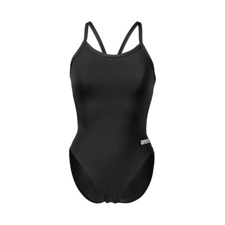 Arena W Team Swimsuit Challenge Solid black-white 32