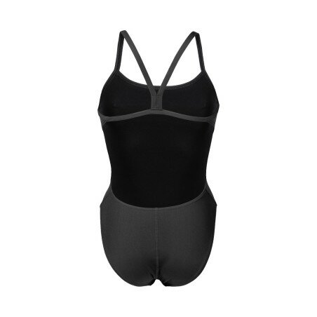 Arena W Team Swimsuit Challenge Solid black-white 44