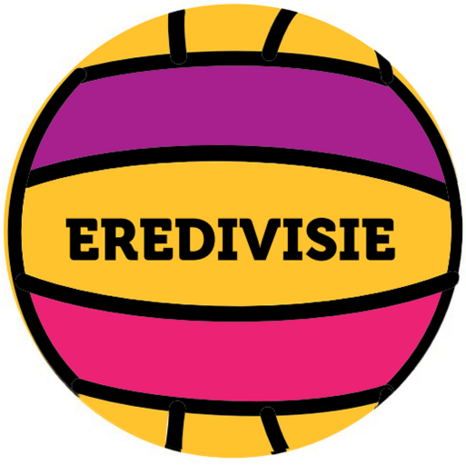 Voordeelbundel (10+ prijs) Arena Waterpolobal Eredivisie fuchsia-yellow size 4 back