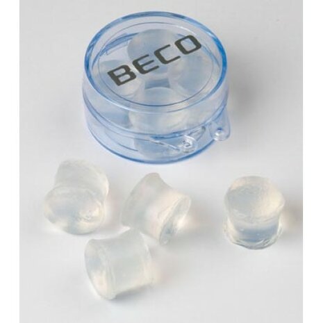 BECO Silicone oordopjes Flex, in opbergdoosje