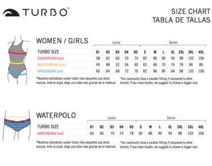 opruiming showmodel Turbo  (size XS)  Waterpolo badpak Croacia FR34/D32/XS