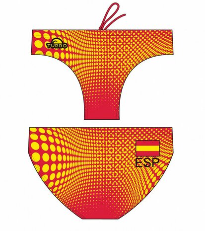 Special Made Turbo Waterpolo broek SPAIN 2016 ORANGE 